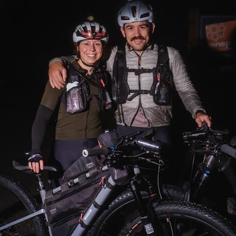 “At least if we finish this, we’ll never have to take our bikes up Snowdon again.”